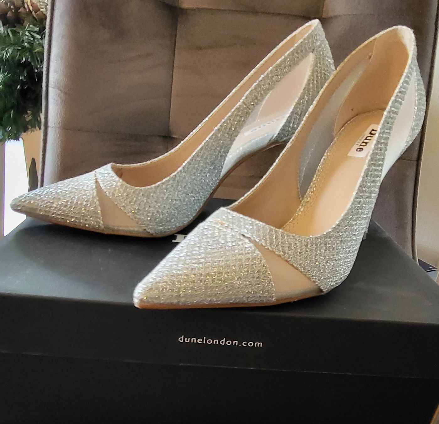Dune London Scarpe da donna: Escarpins argentés DUNE London – Nuovo (secondo la descrizione) da Genève venduto da Catherine020