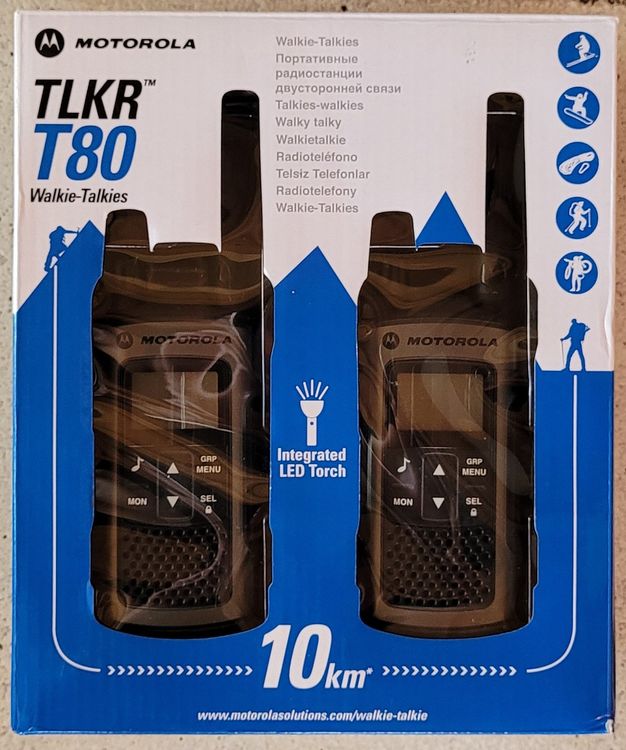 Motorola TLKR T80 Walkie-Talkies | Kaufen auf Ricardo