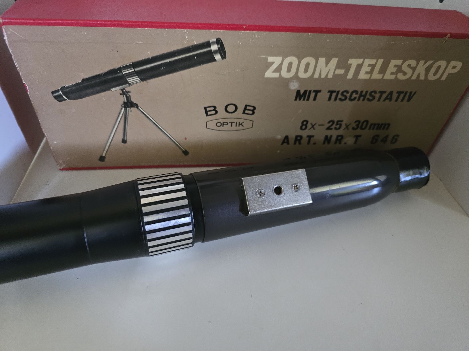 Telescopi: BOB Zoom-Teleskop 8x-25x30mm – Usato da winterthur venduto da Sammlerecke 2