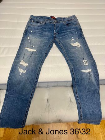 Jack & Jones Jeans, Used-Look, Grösse 36/32, Top Zustand