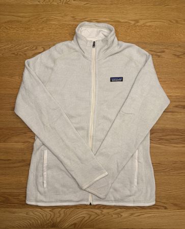 Patagonia Fleecejacke, weiss, Grösse M, sehr guter Zustand