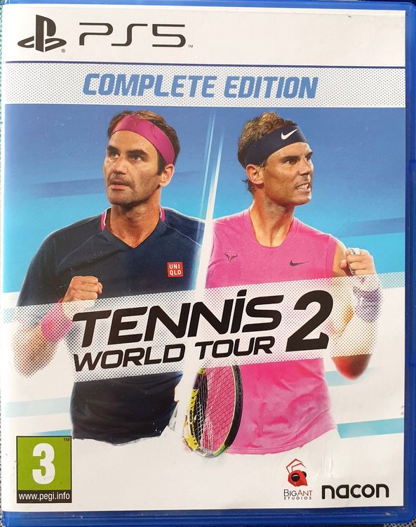 Jeu Vidéo Tennis World Tour 2 Pour PlayStation 5 (PS5) - Version Neuf Sous Blister Scellé