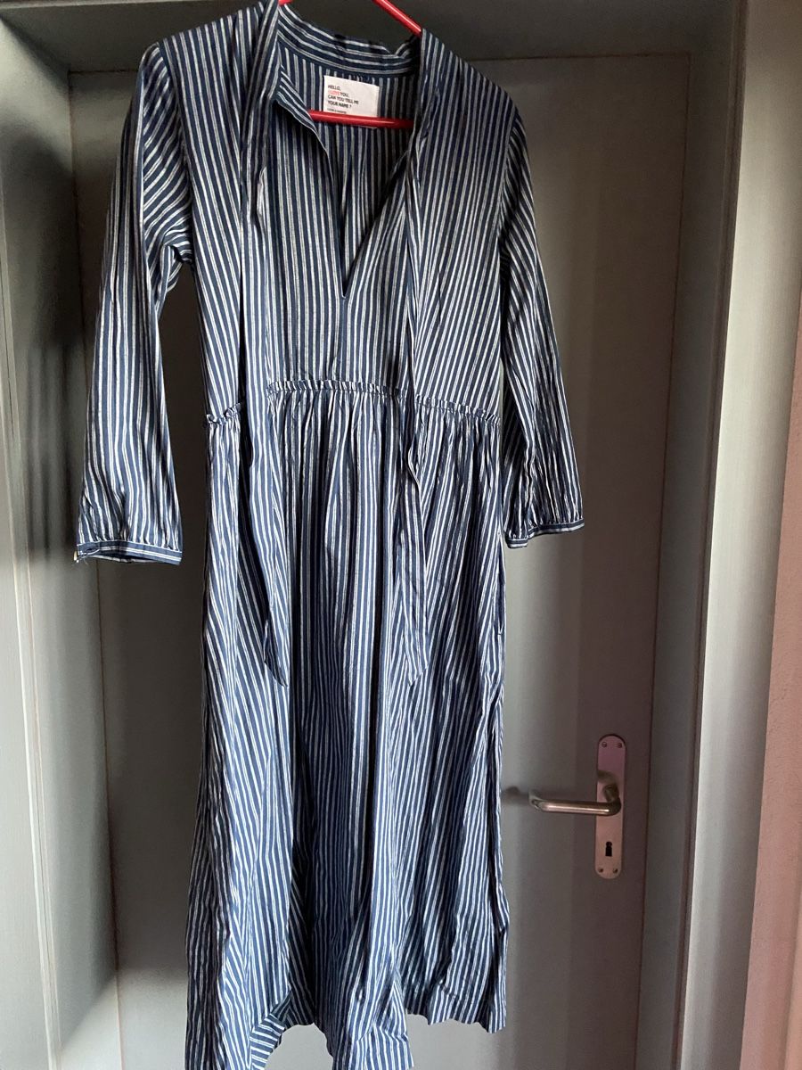 Kleider: Leon & Harper gestreiftes Kleid Gr. L Baumwolle – Gebraucht aus Planken von oeh_g7xb