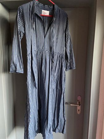 Leon & Harper gestreiftes Kleid Gr. L Baumwolle