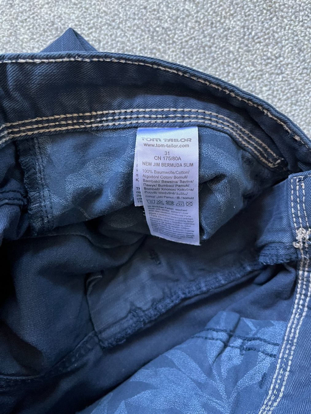 Tom Tailor Pantaloni: Tom Tailor Short Gr 31 – Usato da Rekingen AG venduto da nederland1 1