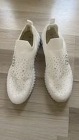 Bugatti Damenschuh weiss Grösse 41 mit Steinen