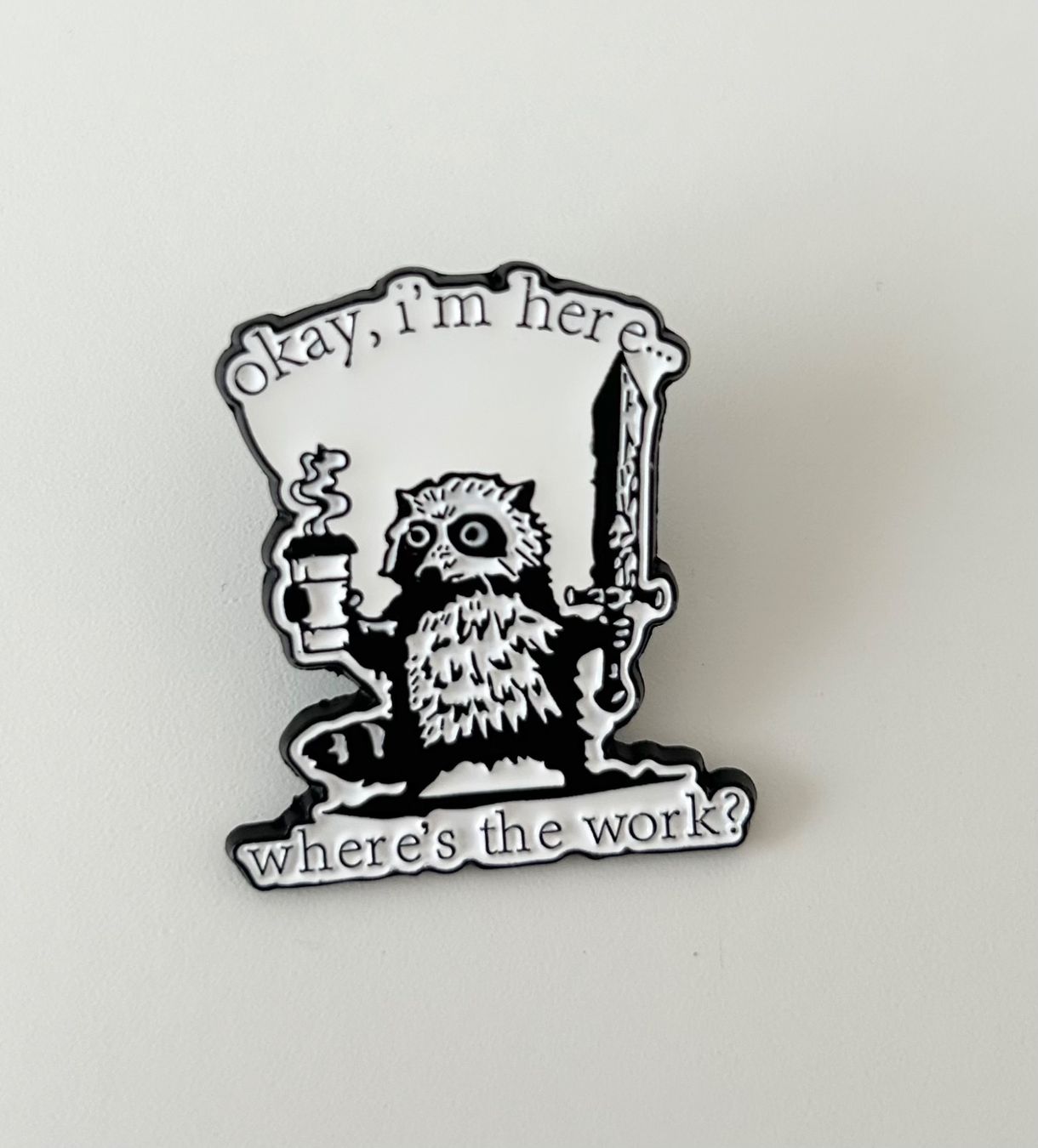 Plaketten & Abzeichen: Pin - hard worker - New – Neu (gemäss Beschreibung) aus Basel von lau_982w