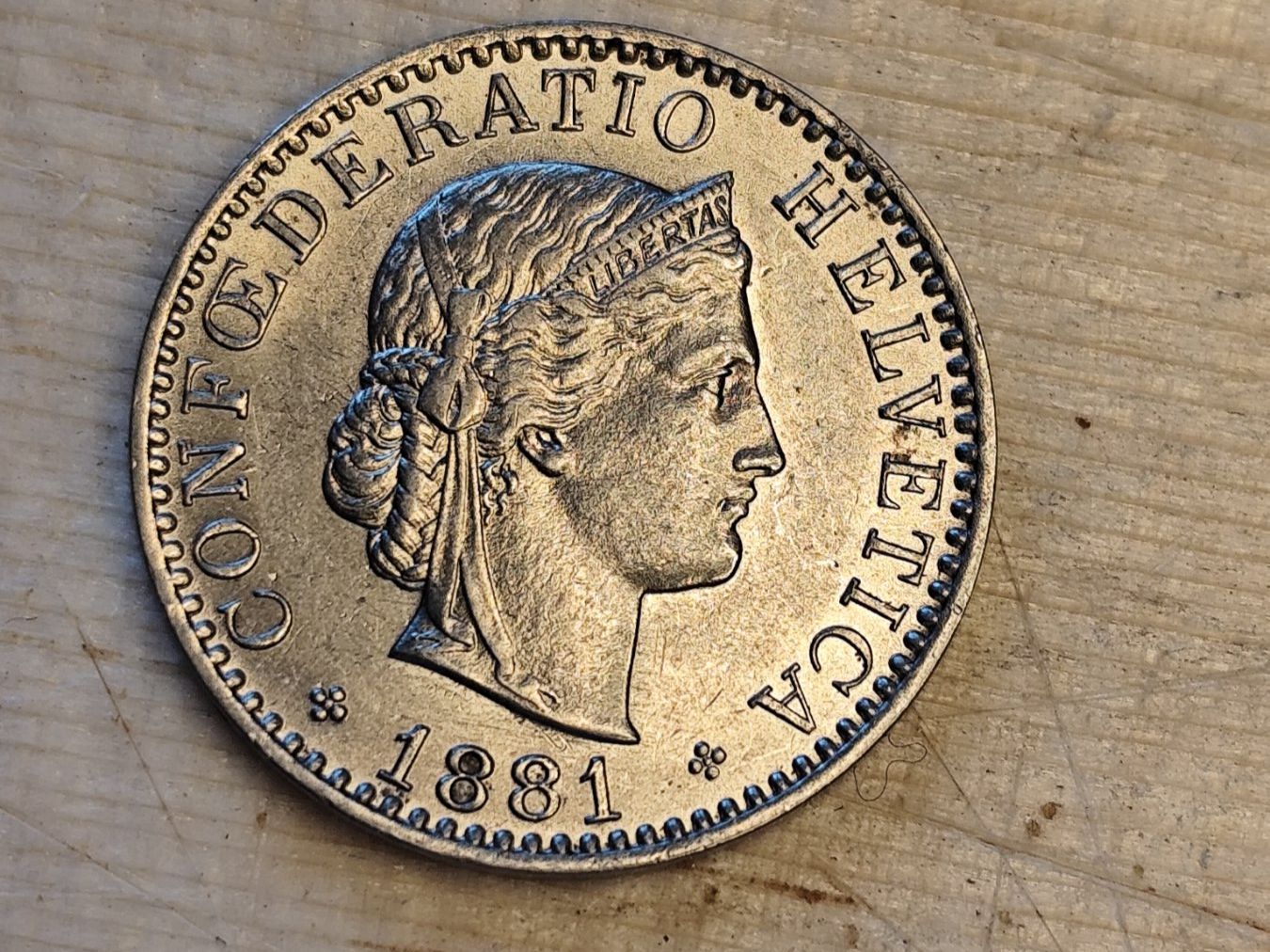 Tutti le monete: ==> 20 Rp 1881 vz <== – Usato da Bern venduto da b.man_is_back 1