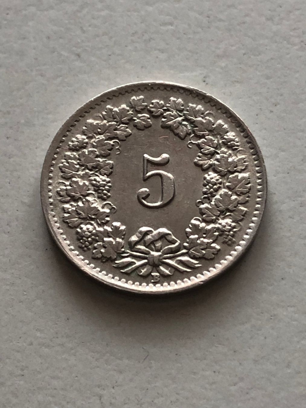 Alle Münzen: 5 Rp. 1943 Top – Gebraucht aus Schötz von Odpa 1