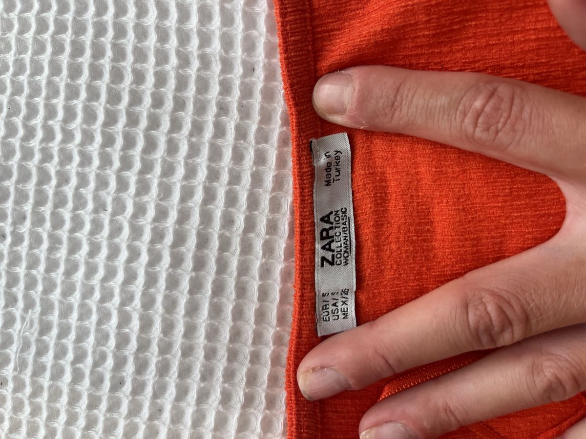 Zara Top: Zara Orange Twist Front Top - Summer Ready - Size S – Nuovo (secondo la descrizione) da Mies venduto da sgr_887d 3