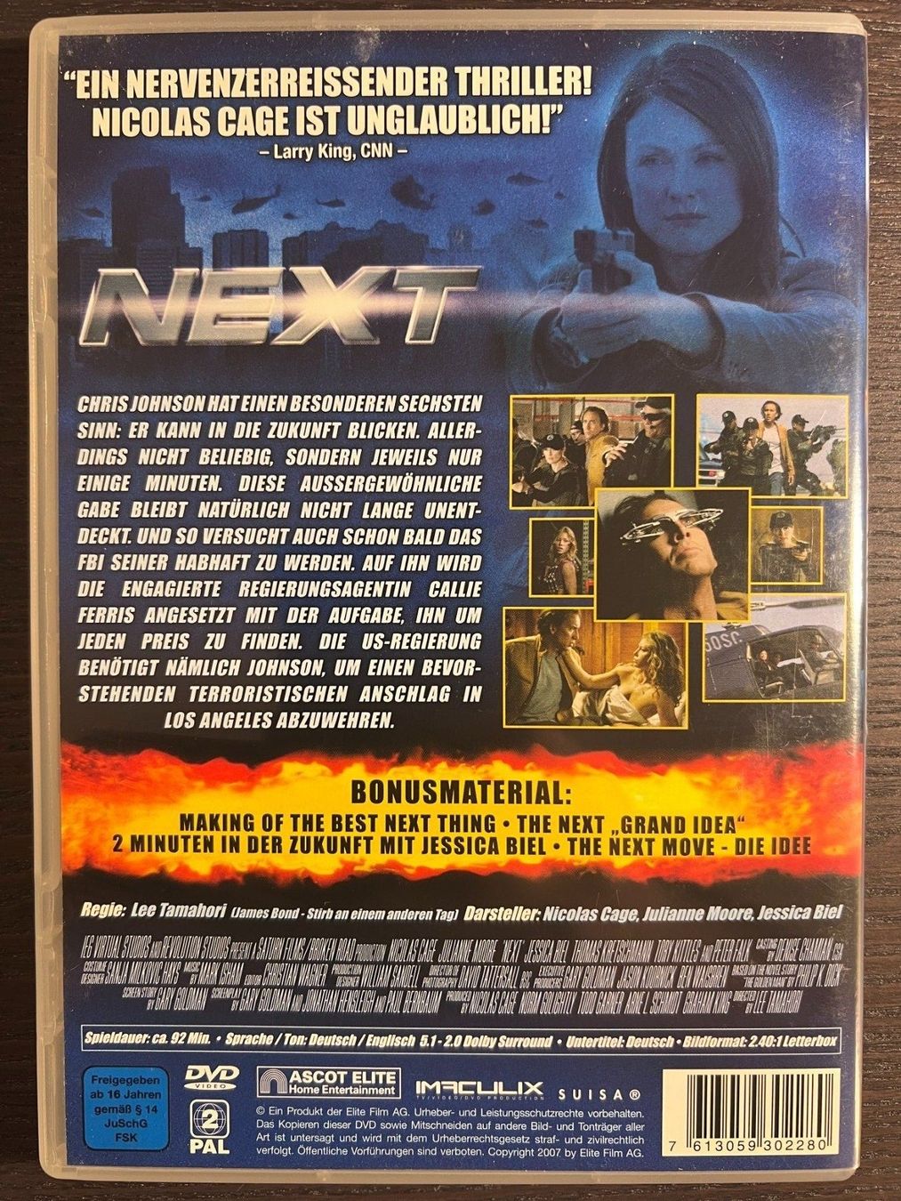 Alle DVDs: Next – Gebraucht aus Zürich von FilmFreunde 1