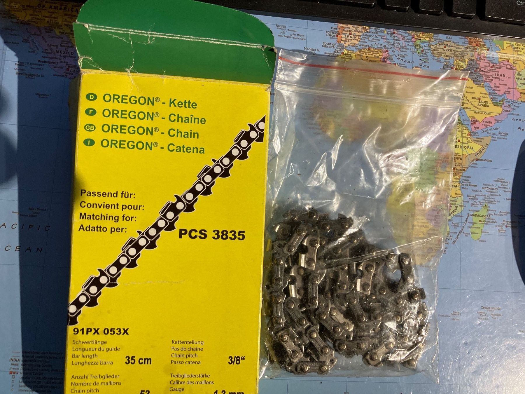 Oregon Seghe: Oregon Kette zu Säge – Nuovo e nell'imballaggio originale da Cunter venduto da Bicasi58 1