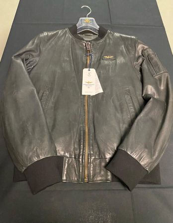 Jacket Aeronautica Militare Vera pelle Made in Italy