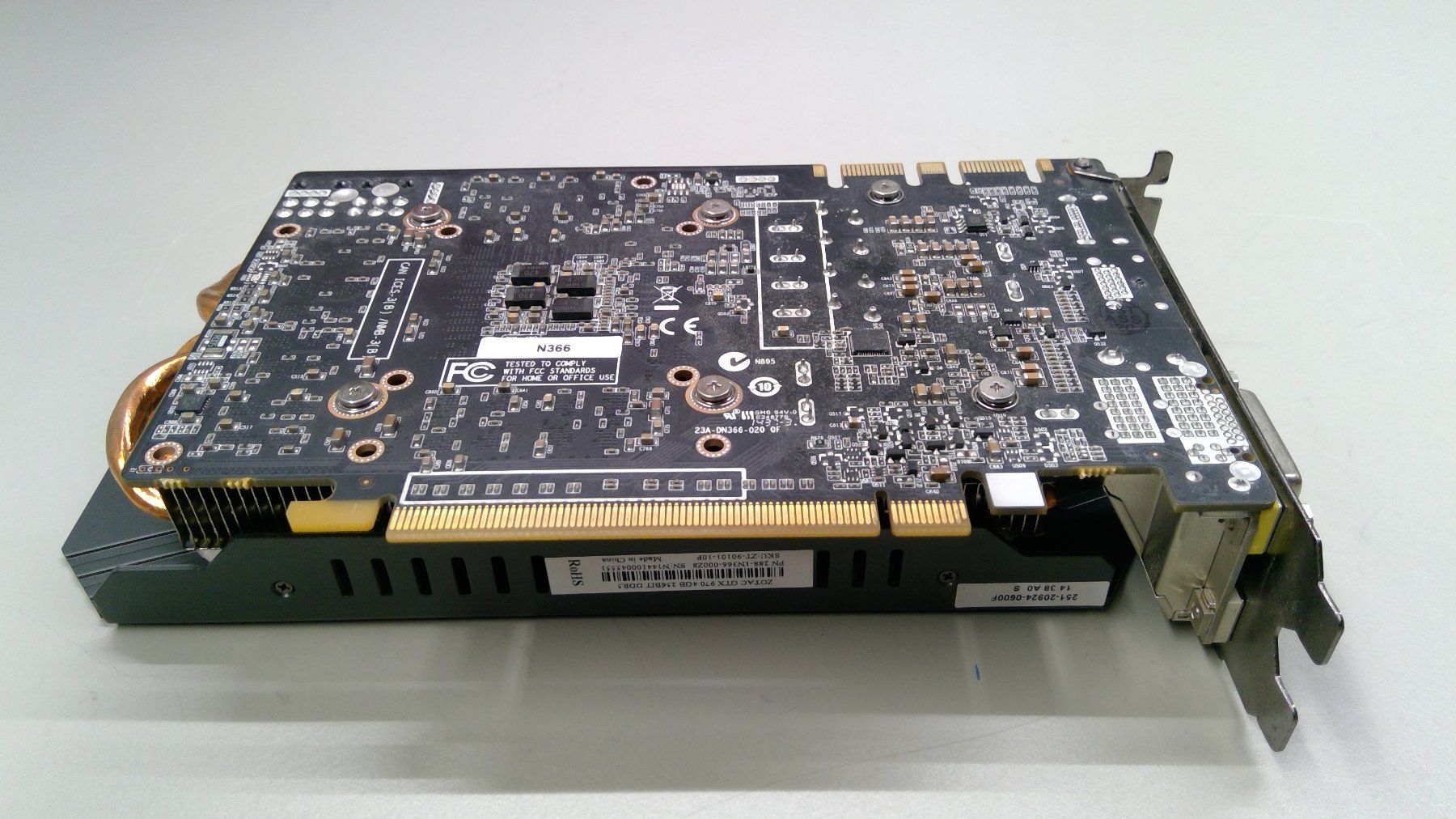 Zotac Schede grafiche: ZOTAC GTX 970 4GB 256BIT DDR5 – Usato da Jenaz venduto da Speedy350 3