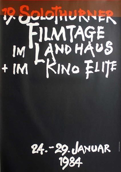 Foto & Immagini: 19. Solothurner Filmtage – Nuovo (secondo la descrizione) da Bern venduto da Vintage-Art-Poster