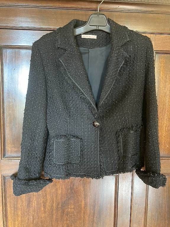Giacche: Veste noire tweed – Usato da Préverenges venduto da Alexmar
