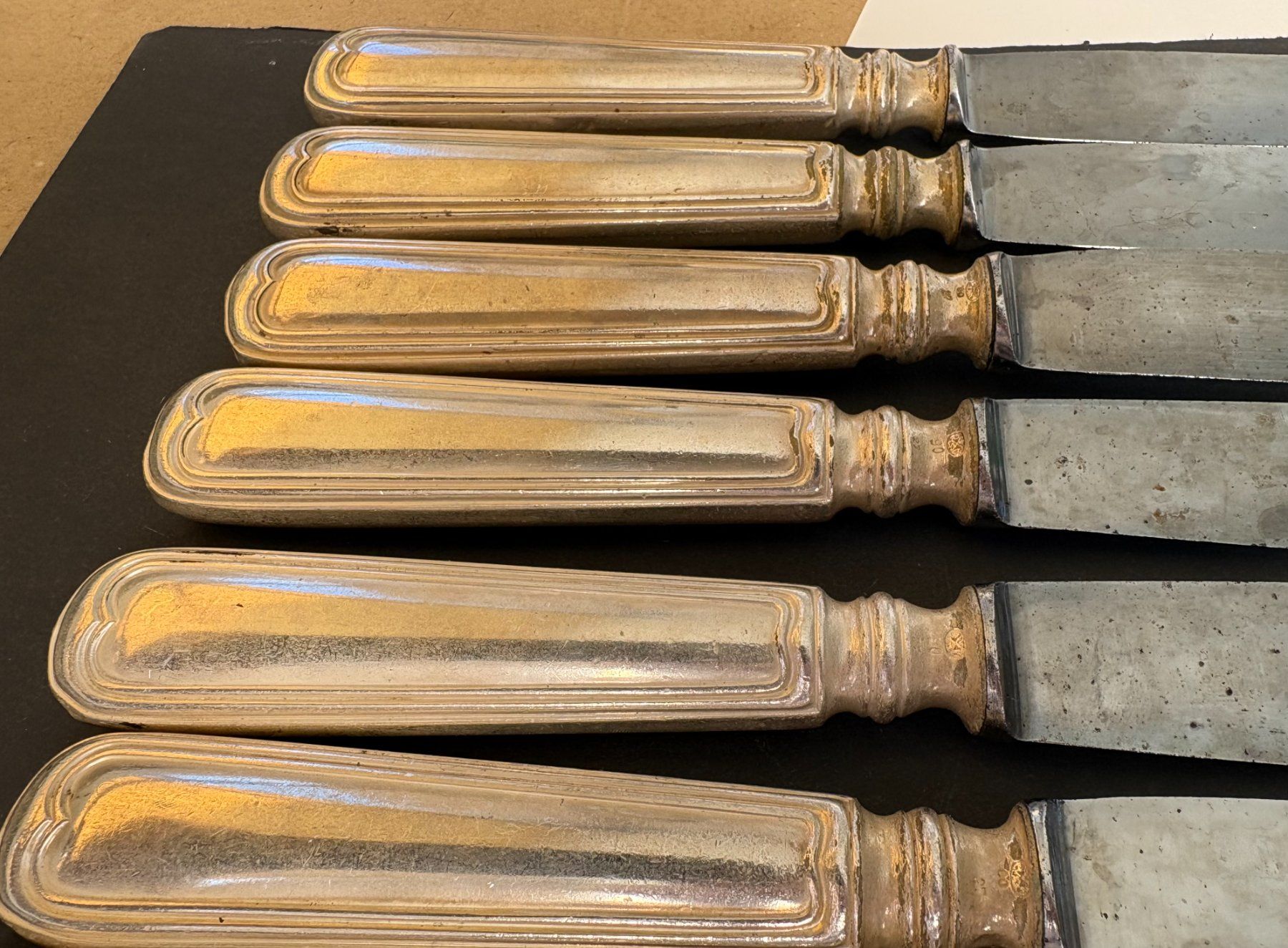 Couteaux: 9 VINTAGE MESSER 90 SILBER – D'occasion à Ostermundigen par wini63 4
