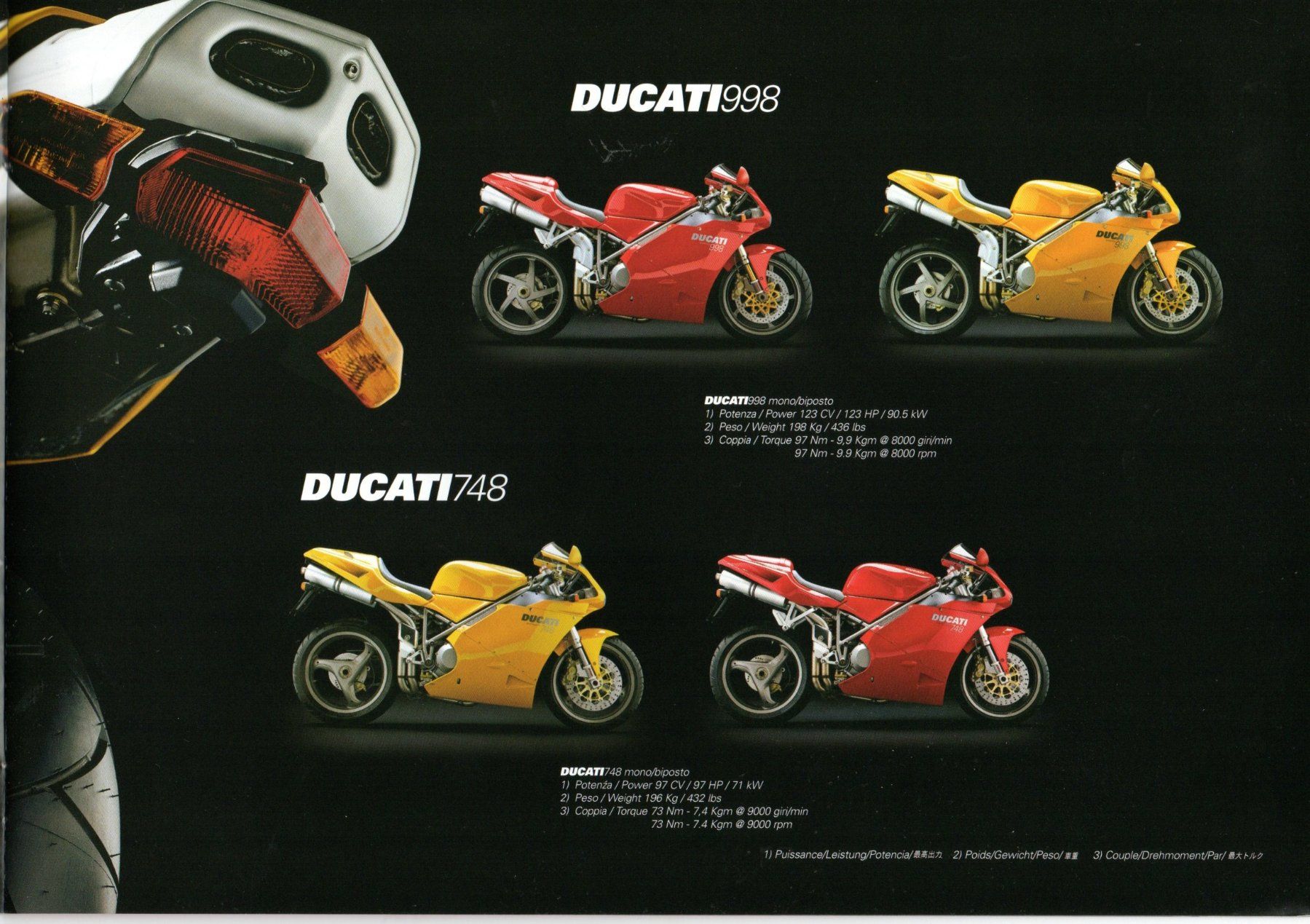 Ducati Route: Ducati - Modellprogramm 2003 - Originalprospekt – D'occasion à Malans GR par Chueche427 4