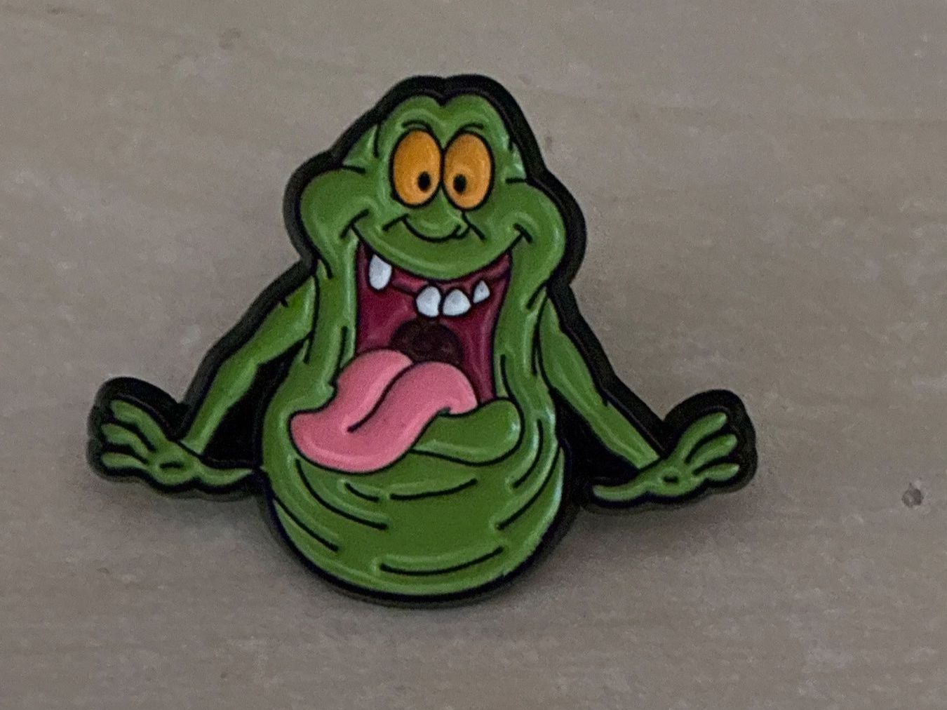 Placchette & Badge: PIN: Ghostbuster Slimer NEUER Pin – Nuovo (secondo la descrizione) da Allschwil venduto da Schwelheimer
