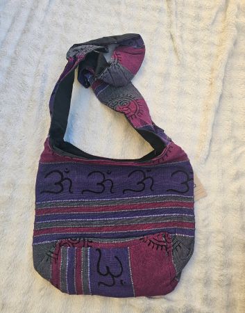 NEU! BOOM BABA Baumwoll Tasche Ohm Goa Ethno
