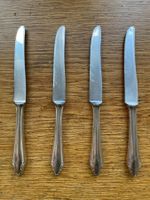 Silber Dessert Messer (4 Stück)