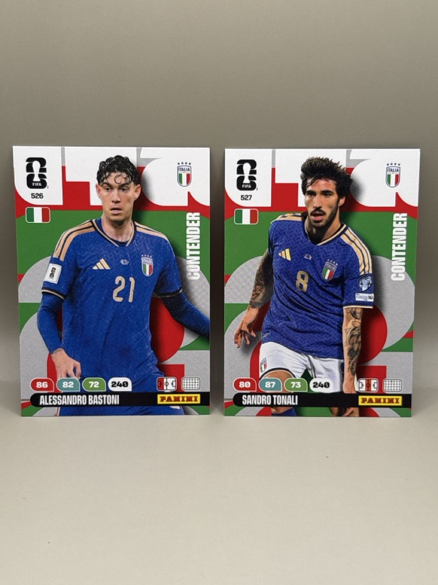 Panini Carte collezionabili: Panini Adrenalyn XL - 526 & 527 – Nuovo (secondo la descrizione) da Oberbuchsiten venduto da Bananefrappe93