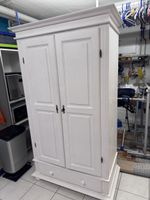 Kleiderschrank weiss aus Holz mit Schublade gebraucht