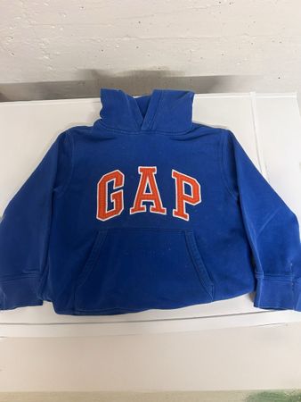 Sweat à capuche GAP bleu pour enfant taille M kids