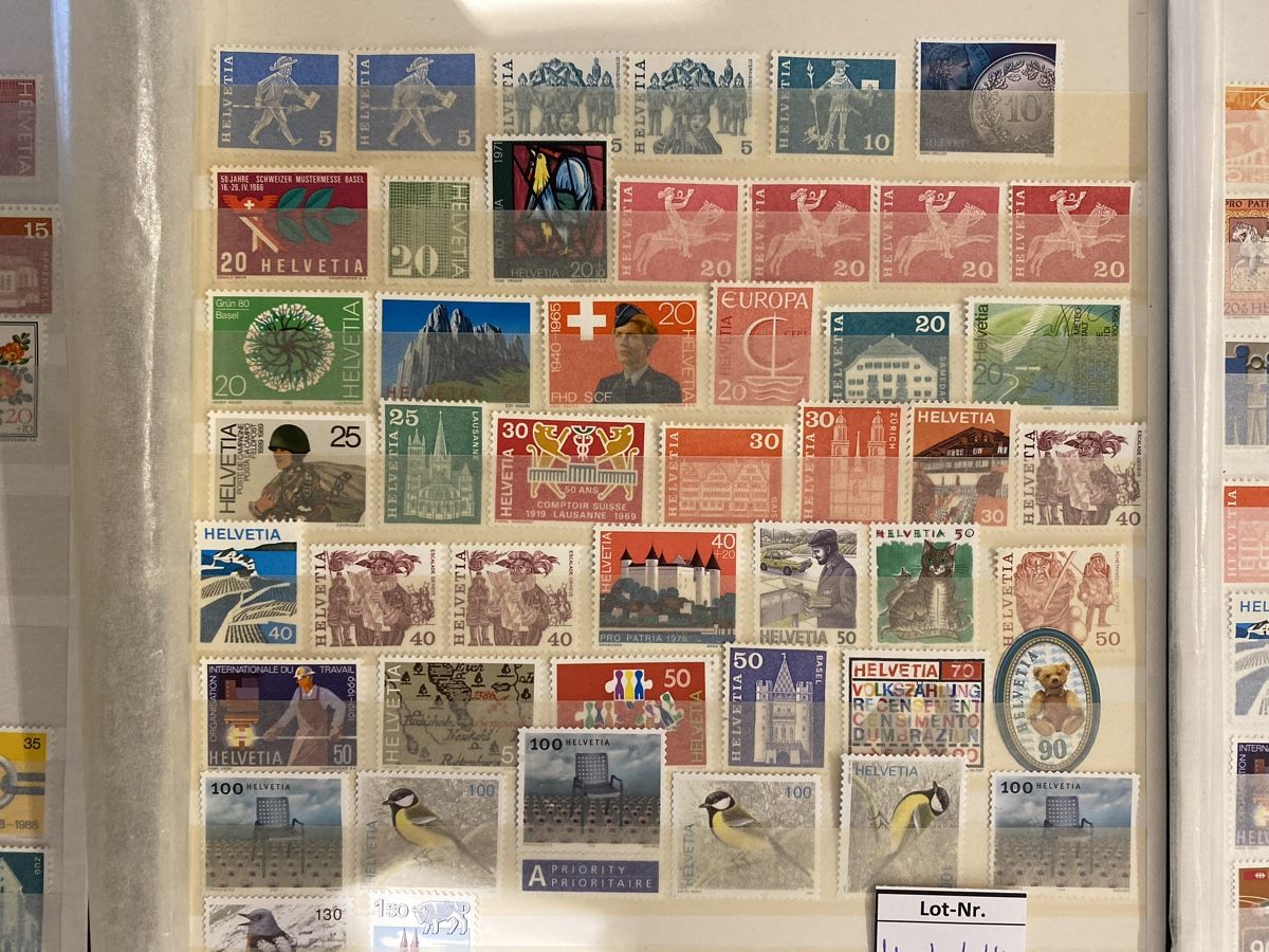 Alle Briefmarken: 60.25Fr Frankaturware postfrisch ungestempelt Sammlung – Neu (gemäss Beschreibung) aus Wil SG von Chefsugus 4