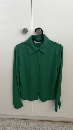 Damen Bluse, knallgrün, Grösse XS, guter Zustand