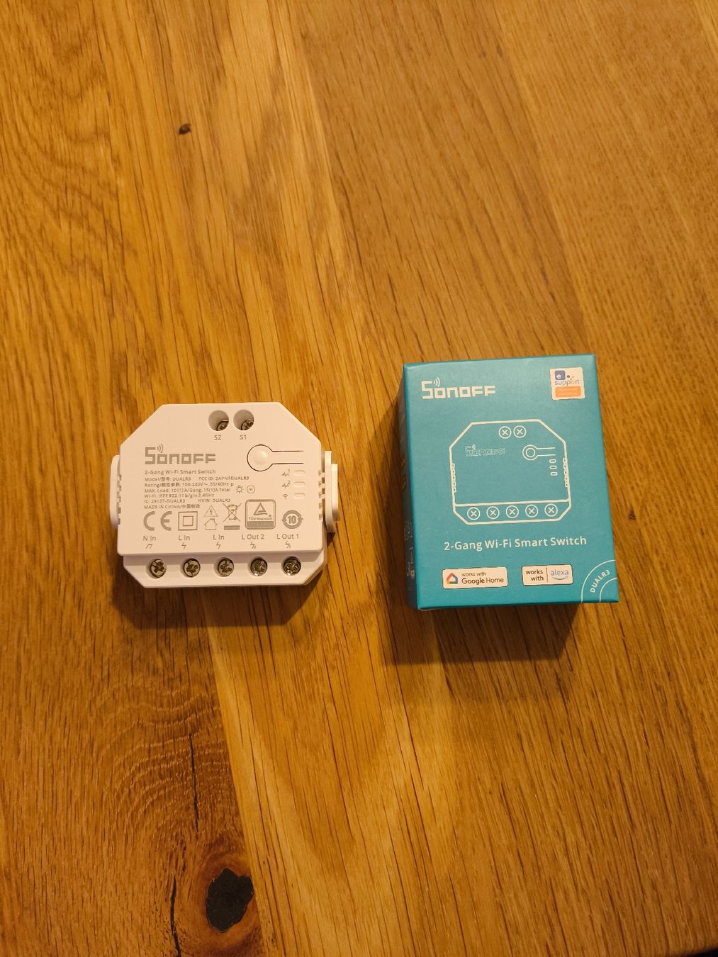 Sonoff Interruttori: Sonoff Dual R3 WLAN Schalter - Smart Home – Nuovo e nell'imballaggio originale da Gunzgen venduto da blue_mind
