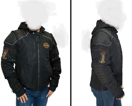 Harley-Davidson Men's Sully 3-IN-1 Convertible Riding Jacket
