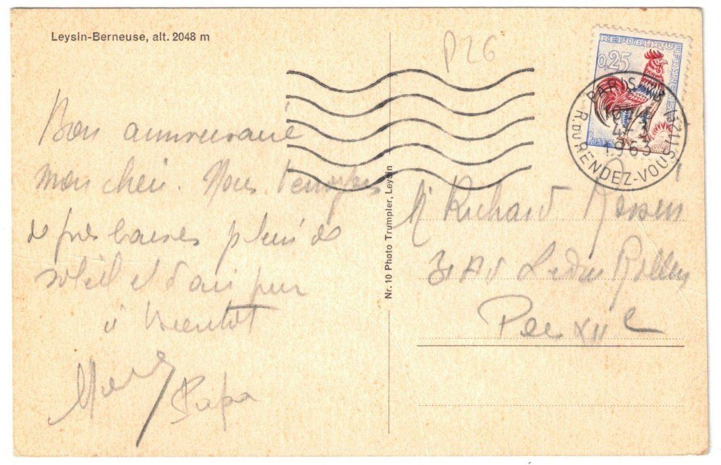 Cartoline postali: Leysin - 5 Bild AK – Usato da Binningen venduto da Mountainrider 1