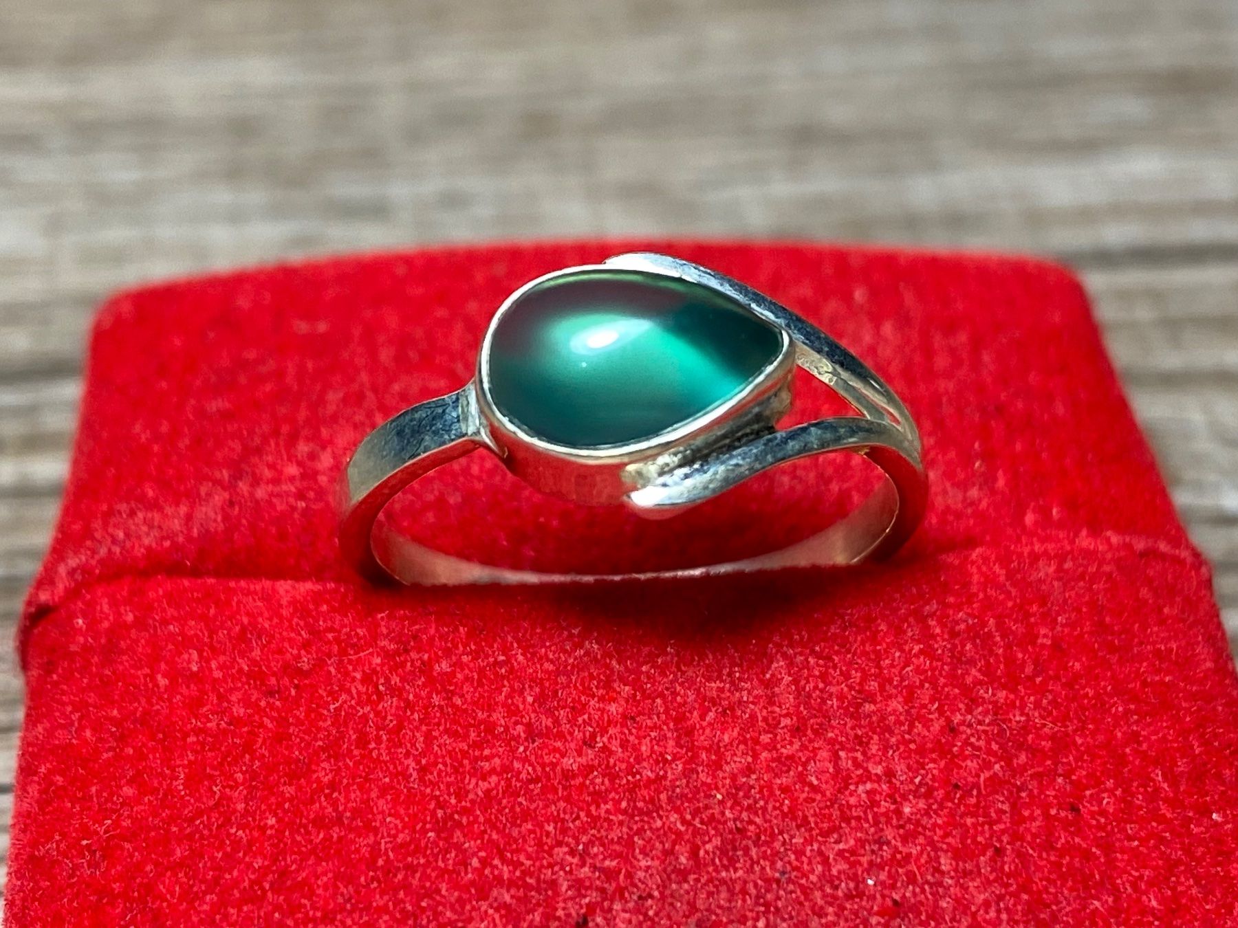Ringe: kunstvoller 925 Silberring - Grüner Achat – Neu und originalverpackt aus Laax von Kiki_Kingdom3 9