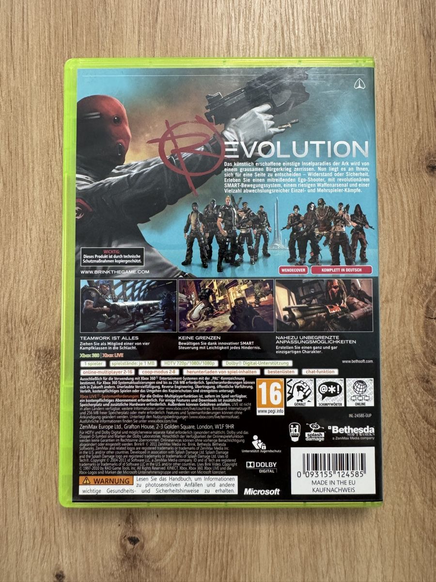 Giochi: Xbox 360 Spiel - Brink – Usato da Biberist venduto da etesummer 1