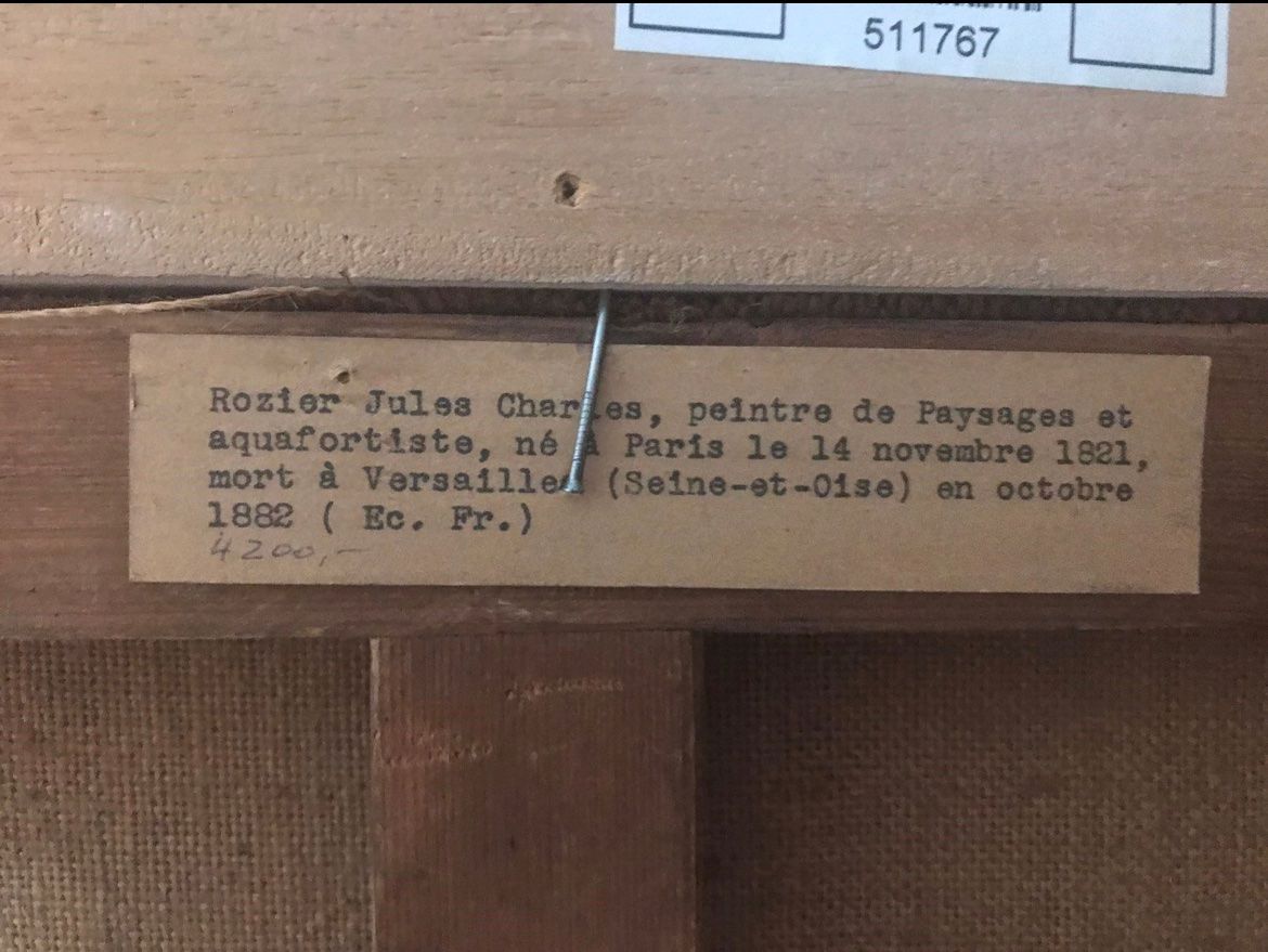 Gemälde: Rozier Ölgemälde (original) – Gebraucht aus Luzern von Fledermaus82 5