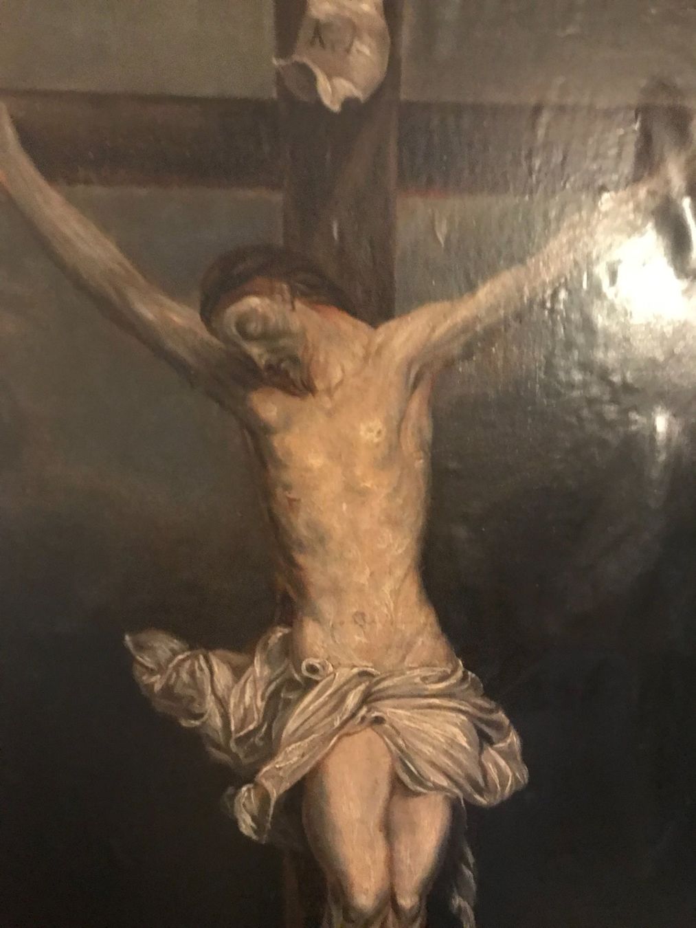 Gemälde: Ölbild Jesus am Kreuz – Gebraucht aus Sachseln von basti1950