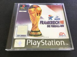Frankreich die Fussball-WM 98 - Playstation 1 / PS1