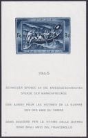 1945, W21 (Spendenblock, Nr.10) postfrisch **, Kat: 200.-
