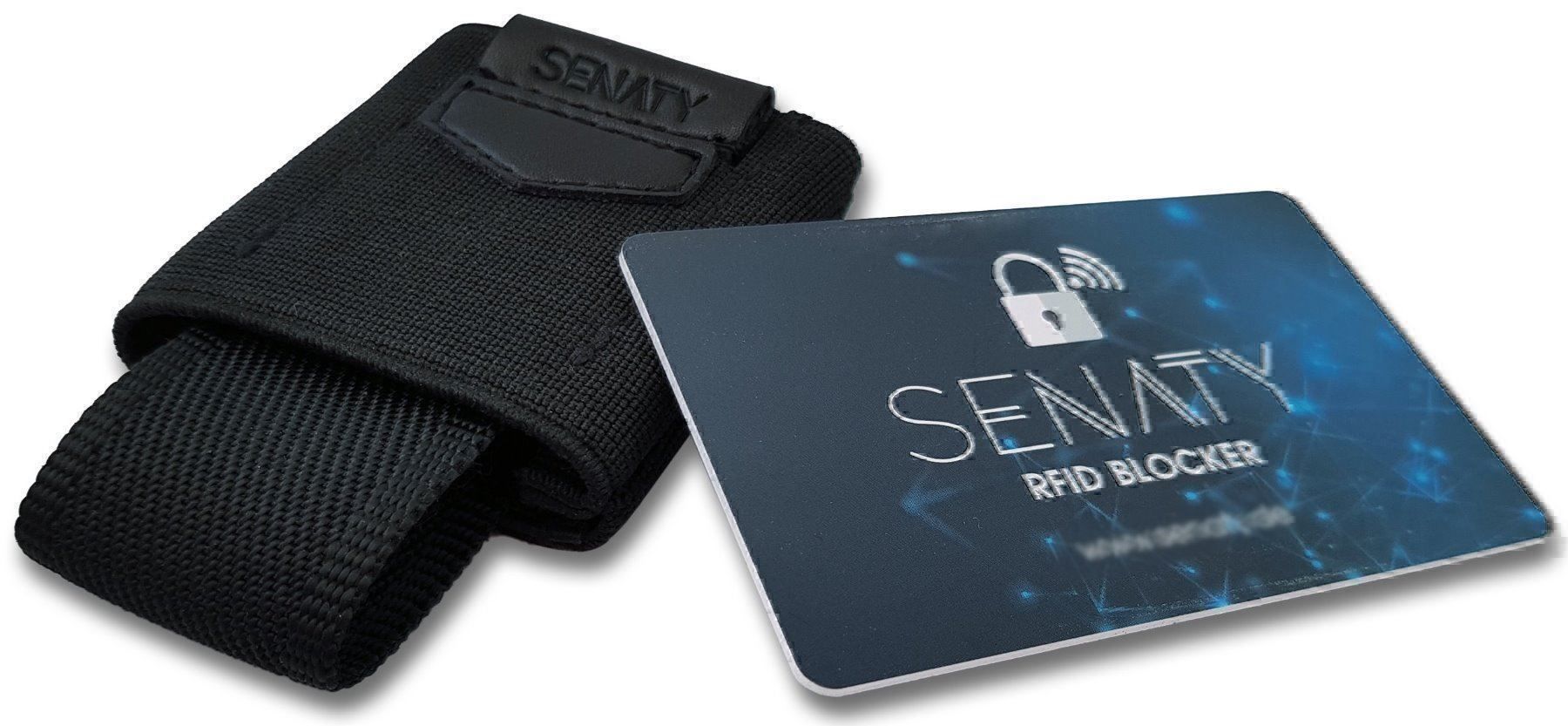 Portafogli: Kreditkartenetui mit RFID Schutzkarte – Nuovo e nell'imballaggio originale da Utzigen venduto da Flyblue 1