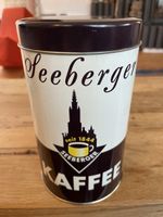Seeberger Kaffee alte Reklame Blechdose