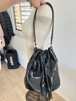 Kennel&Schmenger Tasche Pythonleder Schwarz Top Zustand
