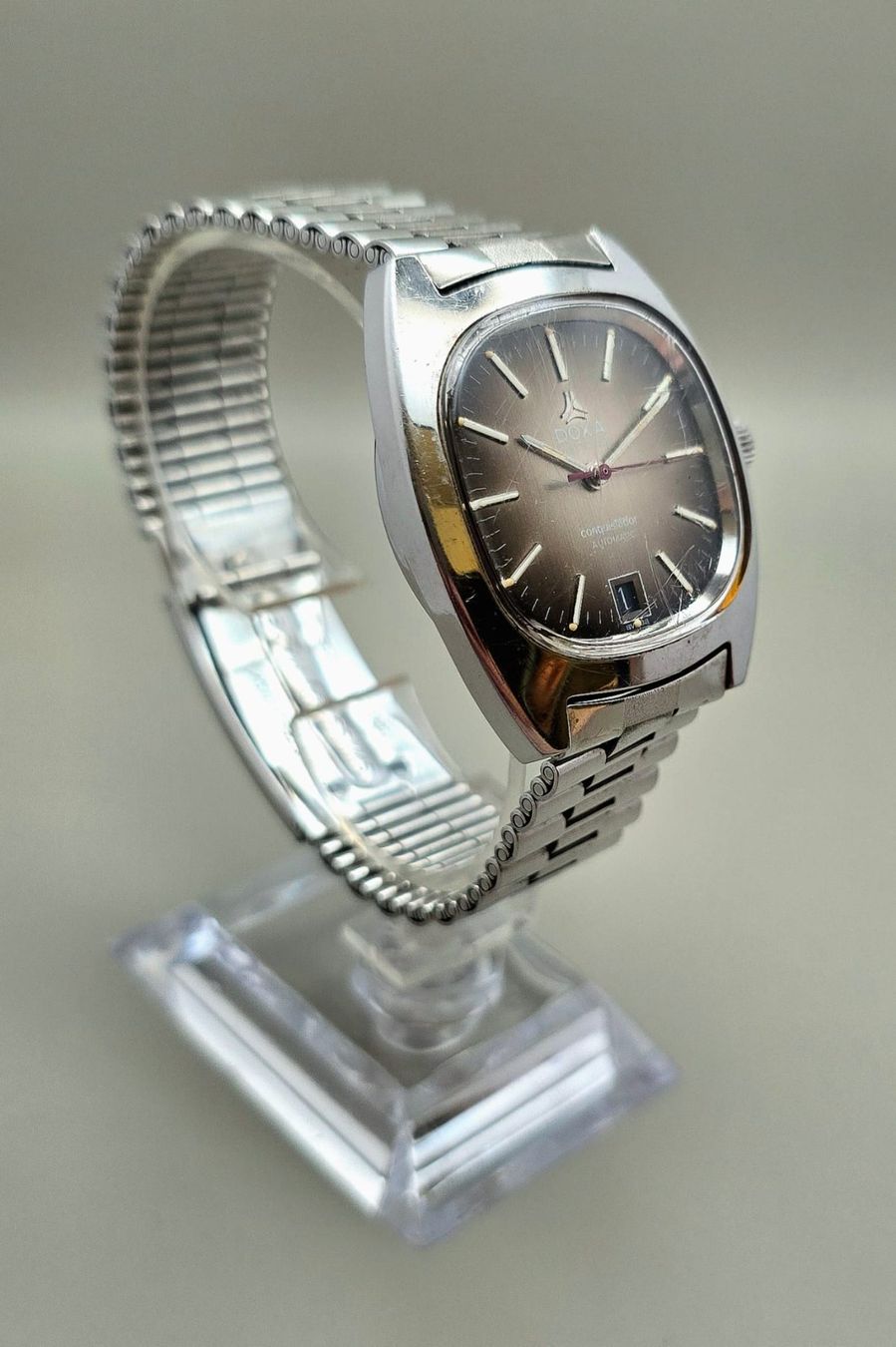 Doxa Montres: DOXA BY SYNCHRON VINTAGE  CONQUISTADOR AUTOMATIC DATE UHR – D'occasion à Neftenbach par Taschen-Uhren 7