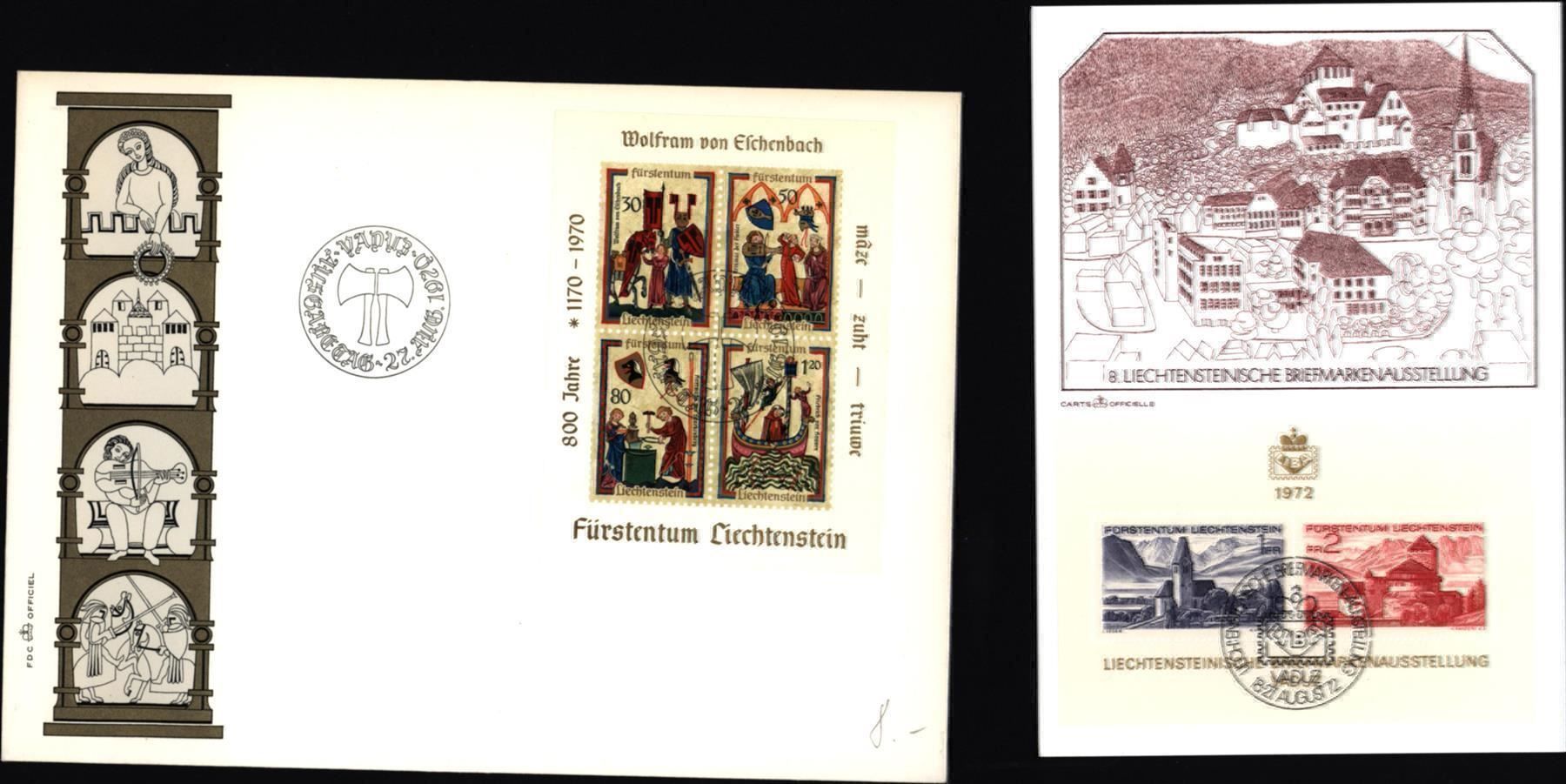 Tutti i francobolli: Briefe, Sondercouvert FL auf 5 Scans  (F595) – Usato da Seuzach venduto da Harri19 4