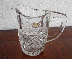 BOHEMIA Cristal Kristallglas Krug 1 Liter Vintage!