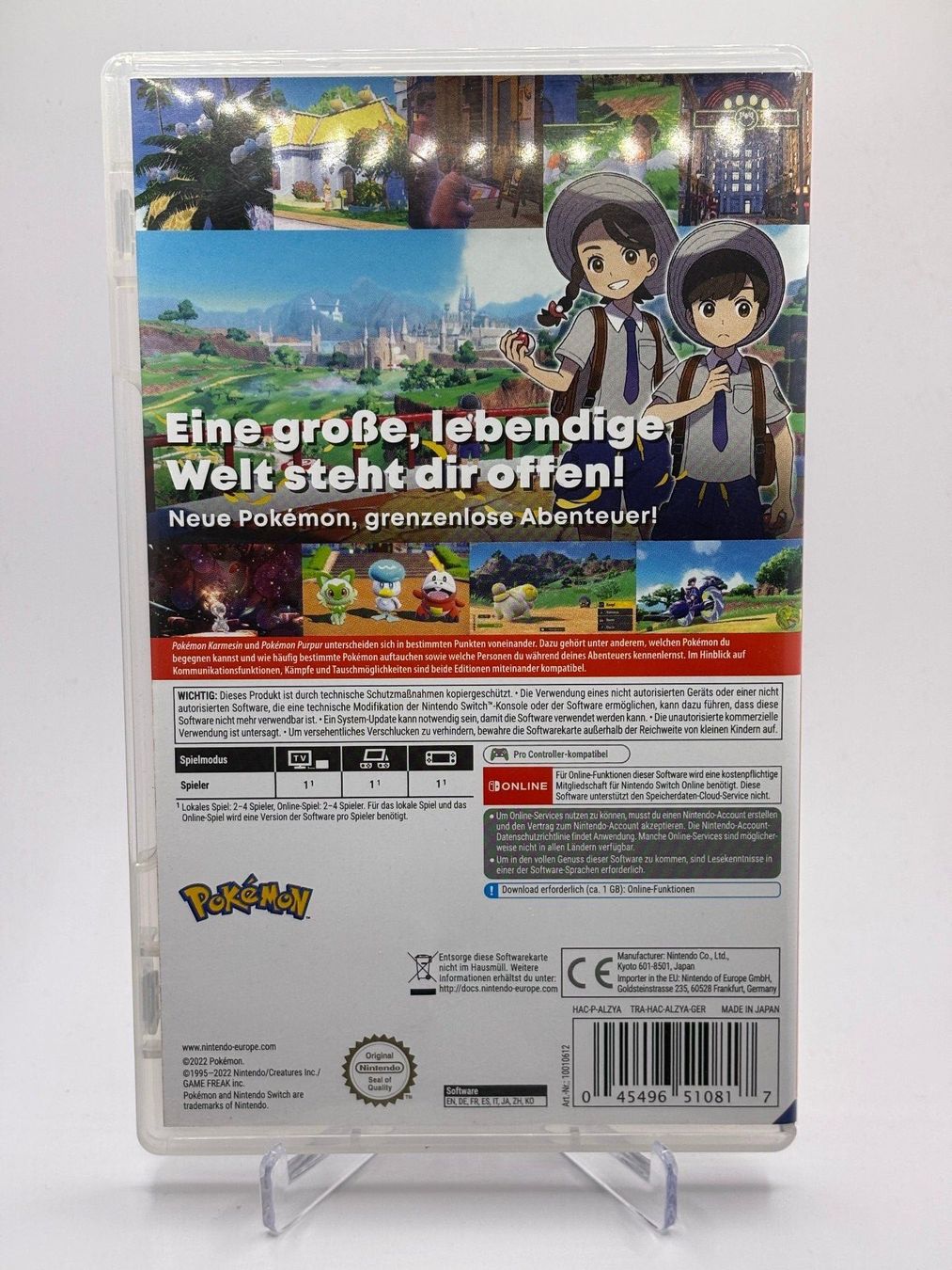 Giochi: NSW - Pokémon Purpur – Usato da Allschwil venduto da Bullach 1