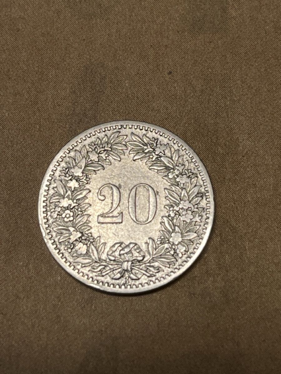 Tutti le monete: Schweizer 20 Rappen Münze 1891 – Usato da Nänikon venduto da Mercantes