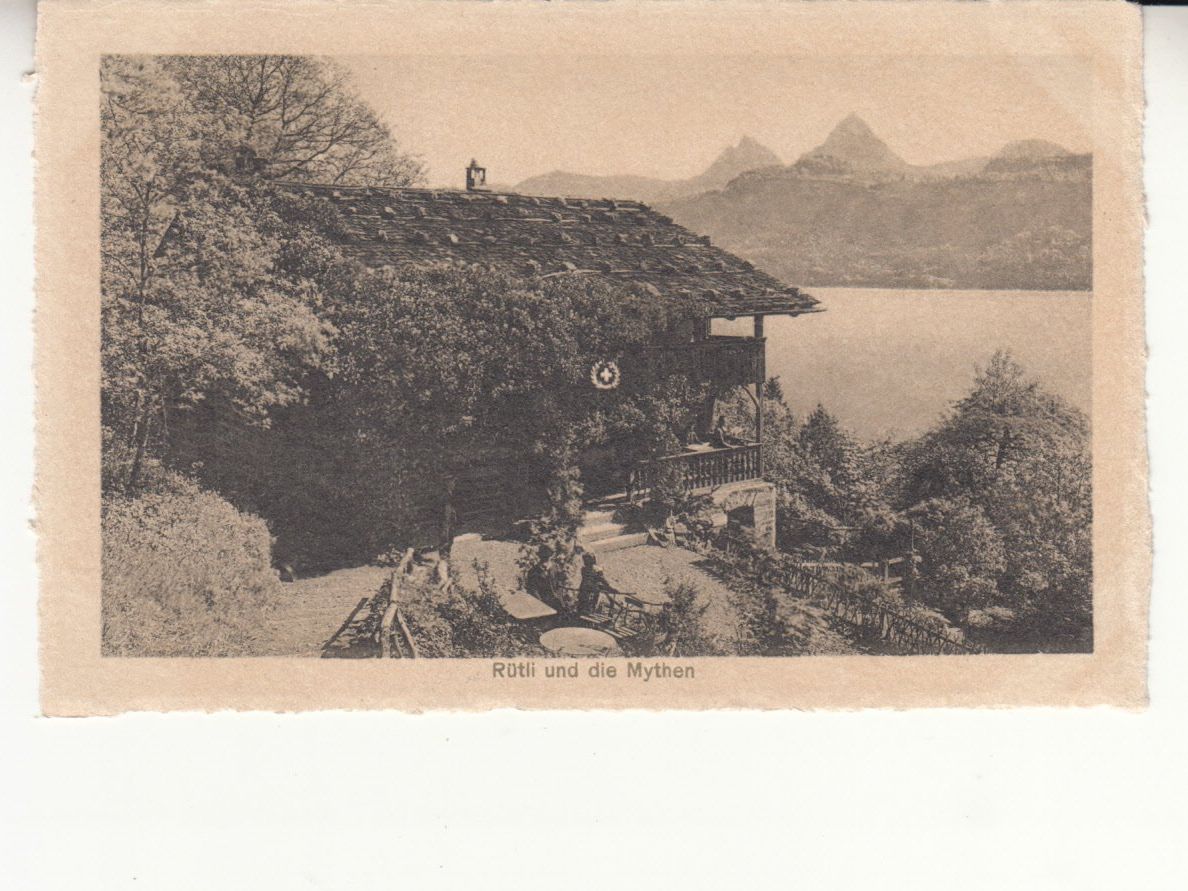 Ansichtskarten: Rütli ca. 1930 – Gebraucht aus Bürglen TG von StampGraf