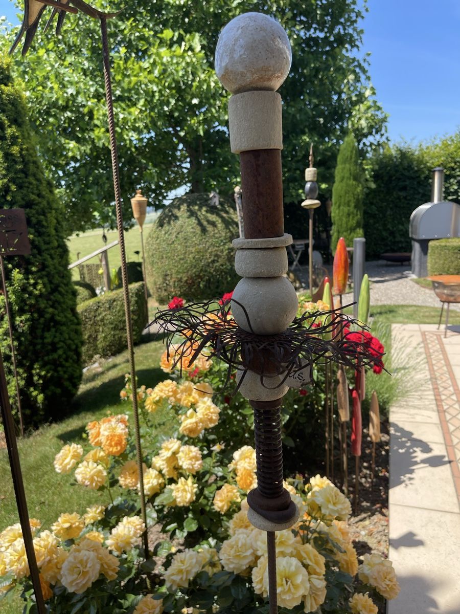 Skulpturen & Statuen: Gartenstele Kunsthandwerk – Neu (gemäss Beschreibung) aus Weingarten-Kalth von 53solti 8