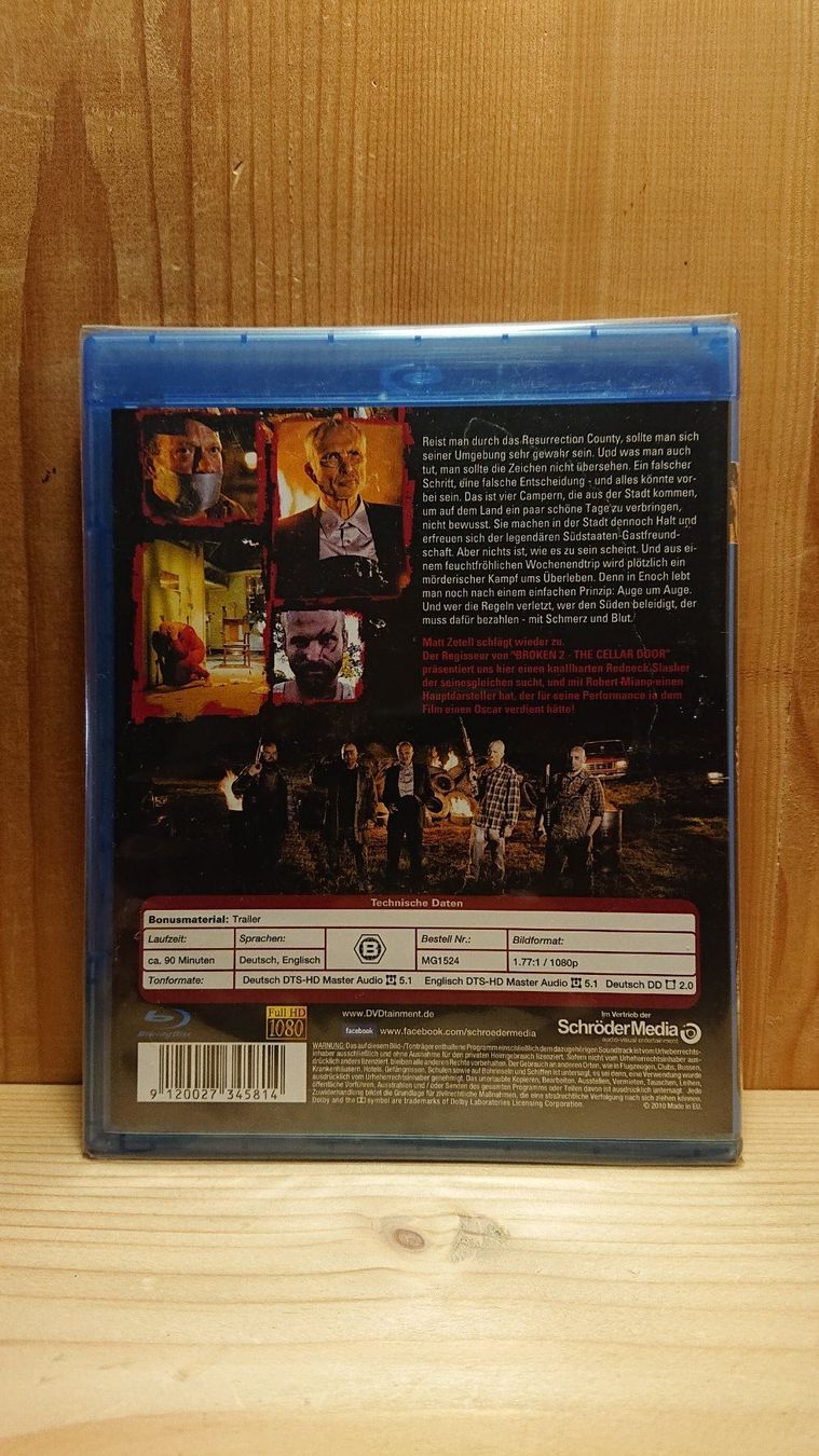 Tutti i DVDs: RESURRECTION COUNTRY Blu-Ray – Nuovo e nell'imballaggio originale da Wilderswil venduto da Exebub 1